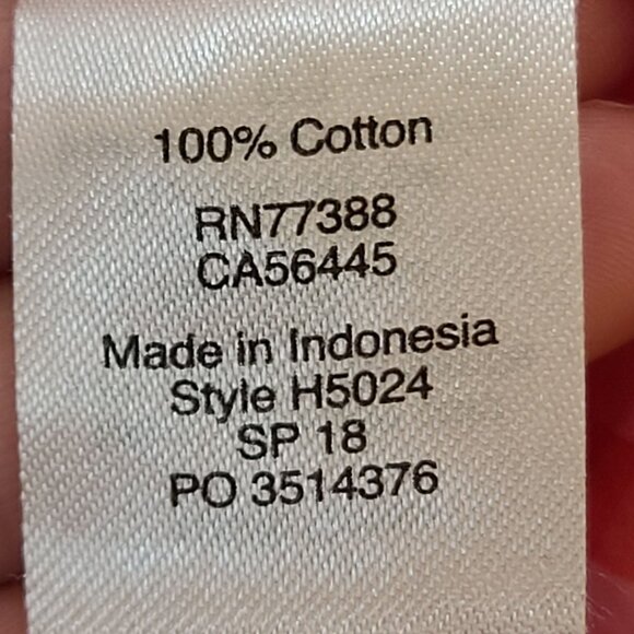 J.Crew Top Womens XS Coral Orange Gingham Sleeveless Cotton Ruffle Bow Tie Back - Picture 12 of 16